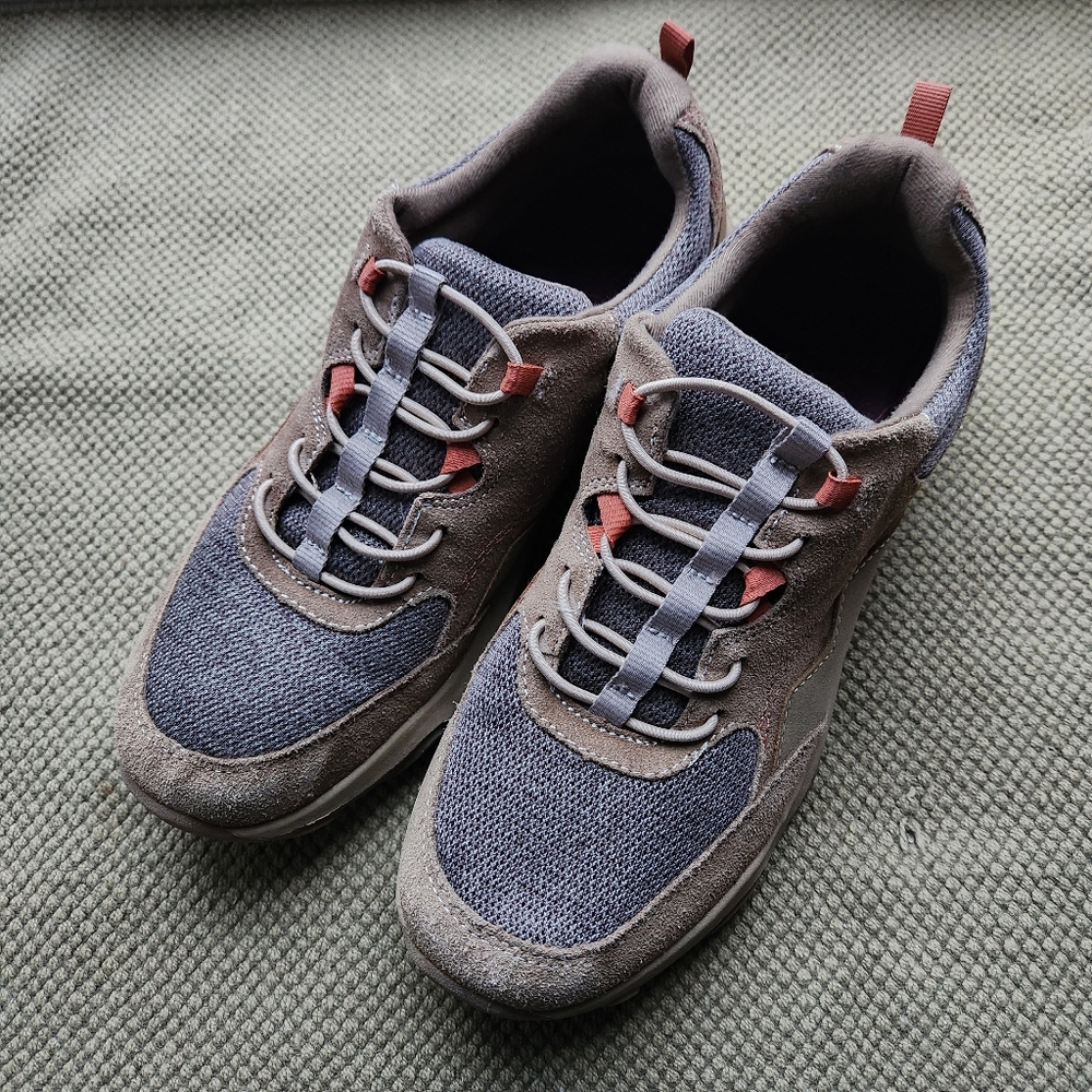 Earth Origins Tierney Trail Walkers Brown Tan Orange Size 10 Womens Shoe Sneaker
